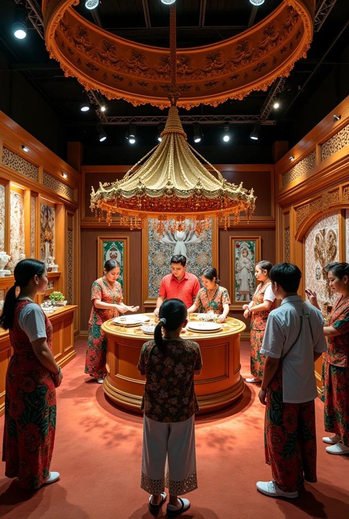 malay culture booth