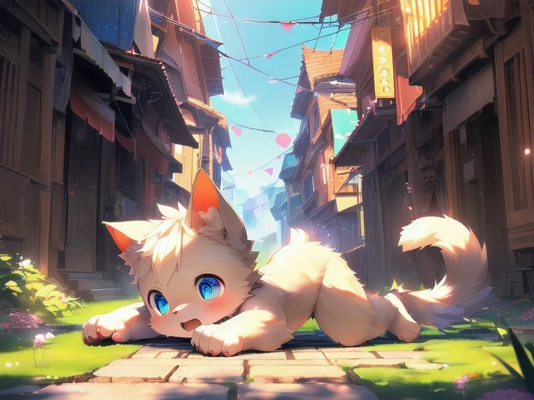 Solitary,(Bell Tower:0.8),(Shota,child,cub,young,Cat,fur,Cute expression,Toddler,Blue pupils,Yellow-haired,A lock of white hair,a boy)The right hand,Correct foot type,crawl onto the grass,Open your legs,Place one paw on,Raised his hand,nude,Shorten the trouser legs,Round chin,small ruby necklace,There are strange patterns on the body,Expose yours
(Movie Lighting), ((Detailed background)), ((Looking forward)), (((Three-quarter view))), (((Flustered))),(Heavy breathing),(Happy Mouth),(lust),(Penumbra),Pink paw pads,Claws with claws,(Small animals_:0.5),(_clue:0.5)
Super detailed breakdown,(National Foundation:1.2),Colorful Digital Line Art,Realistically,(Flat color:1.2),Thick outline,(Limited color palette:1.1),Game CG,(3d:1.2),(Realistically:1.2),(masterpiece,best quality,great,Highly detailed CG Unity 8k wallpaper,Super beautiful illustrations:1.2),Very detailed content,Volumetric Lighting,The best shadow,(Depth of Field,Light Particles,Movie Lighting:1.1),Wind lift,Speed Lines,Official Art.
Intermittently
(author:lindong:1.25),(Through the point:1.25),(by Mamado:1.1),(author:Xia Dongni:1.1),(author:Telson:1.1),(tarantino violinist:1.1),(author:kilfer:1),(author:oxfort2199:1),(By syuro:1.2),(author:S1M:1.2).
Break with bright colors,Anti-shading,High contrast,photography \(A work of art\),(Practical:1.2),(Empty,Ridiculous resources:1.2),Detailed pubic hair,Detailed face,Delicate eyes,(逼真的fur,Delicate fur:1.25),Detailed background,Amazing background.