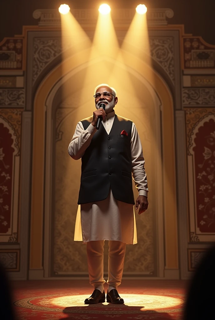 Narendra Modi as a singer
