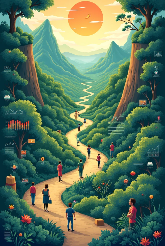 poster about economics (natural resources)