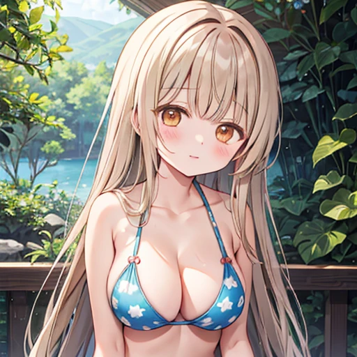 mahiru shiina、bikini、alone、Big Breasts、long hair