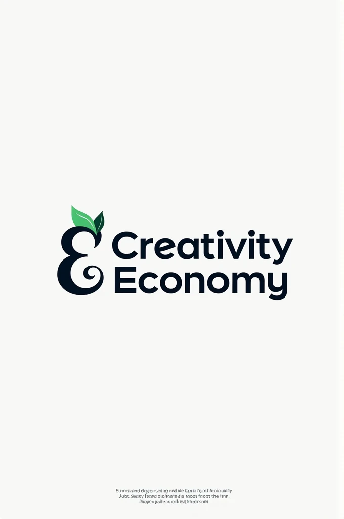 A logo written Creativity and Economy 