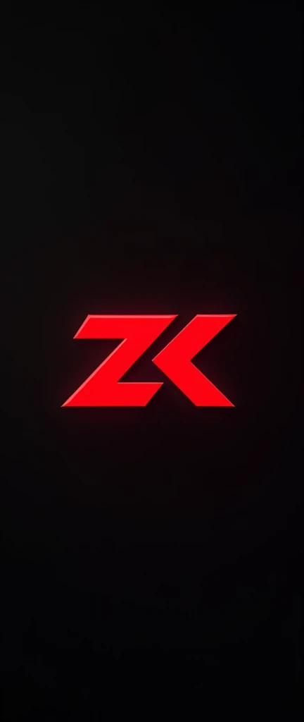 logo with black background and ZX written in red