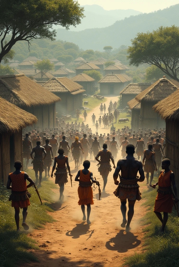 Crée moi des images des héros africaines
