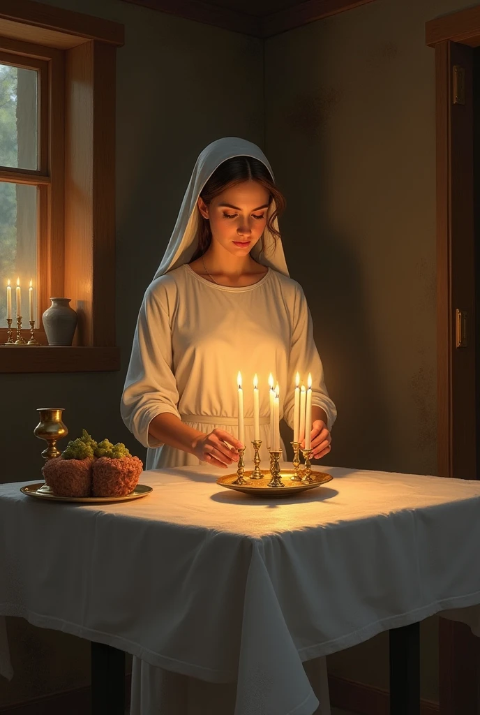 Shabbat candles