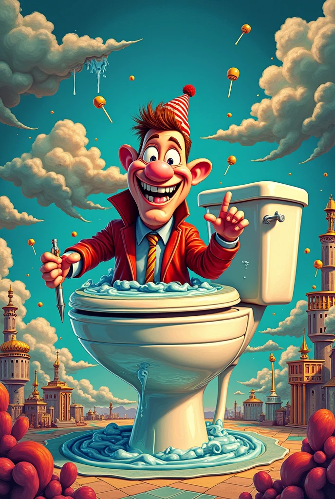 Skibidi toilet movie poster