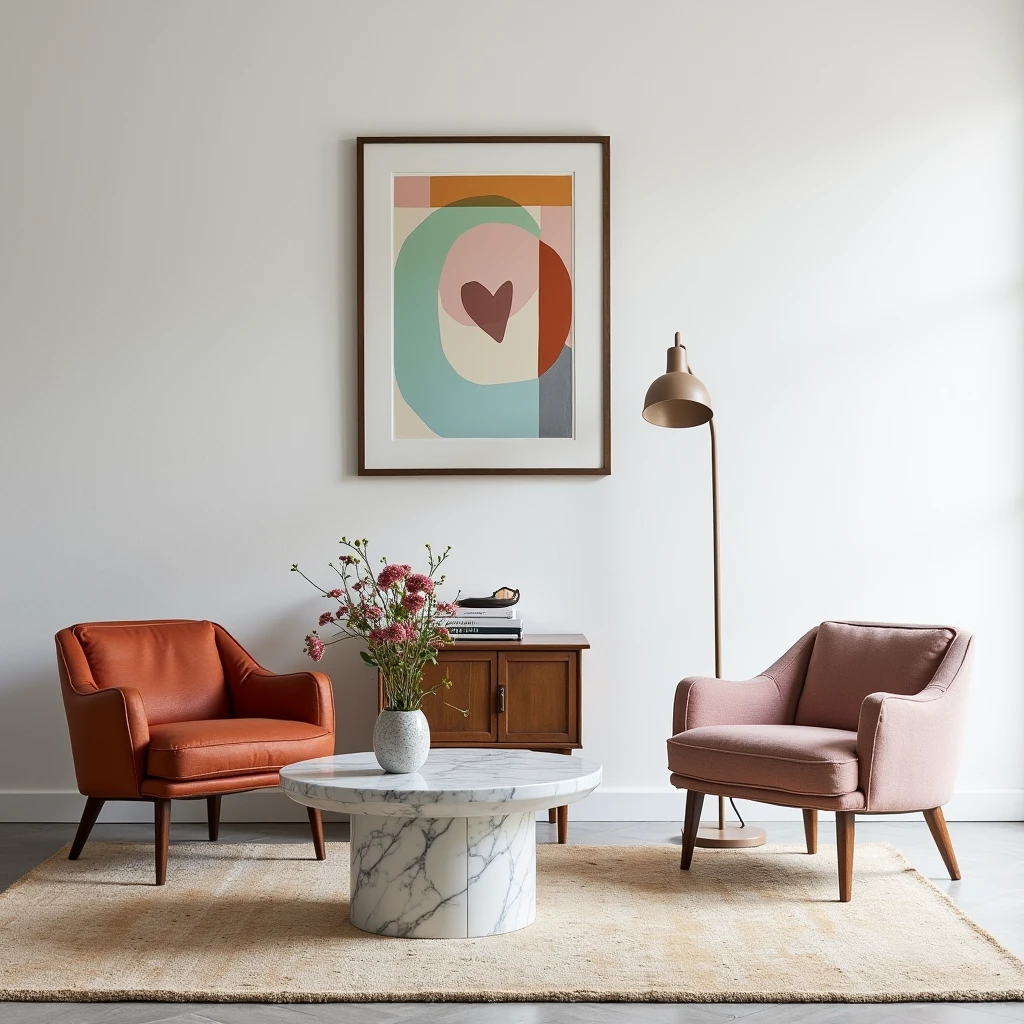 hinterland, Haussmannian, paris, FRENCH HERRINGBONE , Vitra marble, white wall, design, art colorful, books, modern, Vitra furniture, marble, Lively, modern rugs