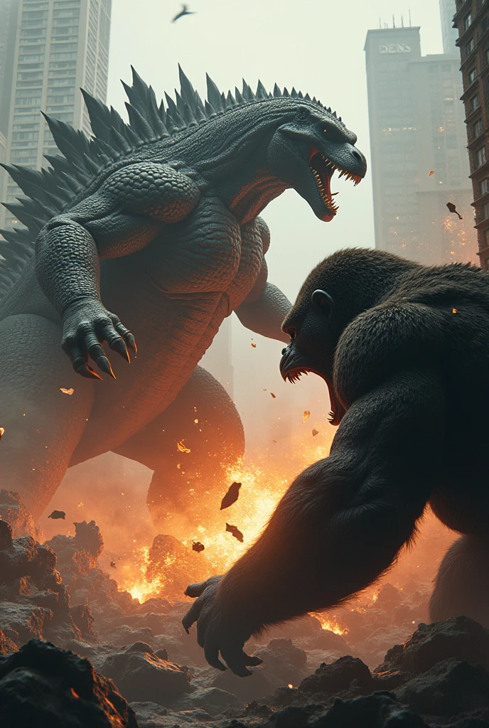 Godzilla vs king Kong