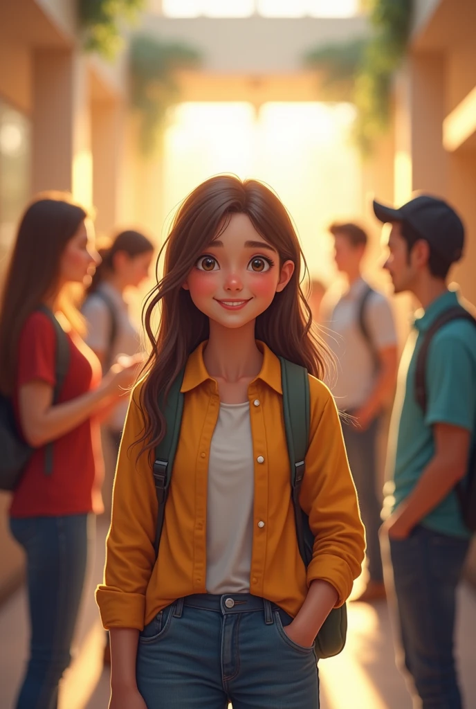 A student who feels welcomed in an educational institution, mainly by servers and colleagues in it