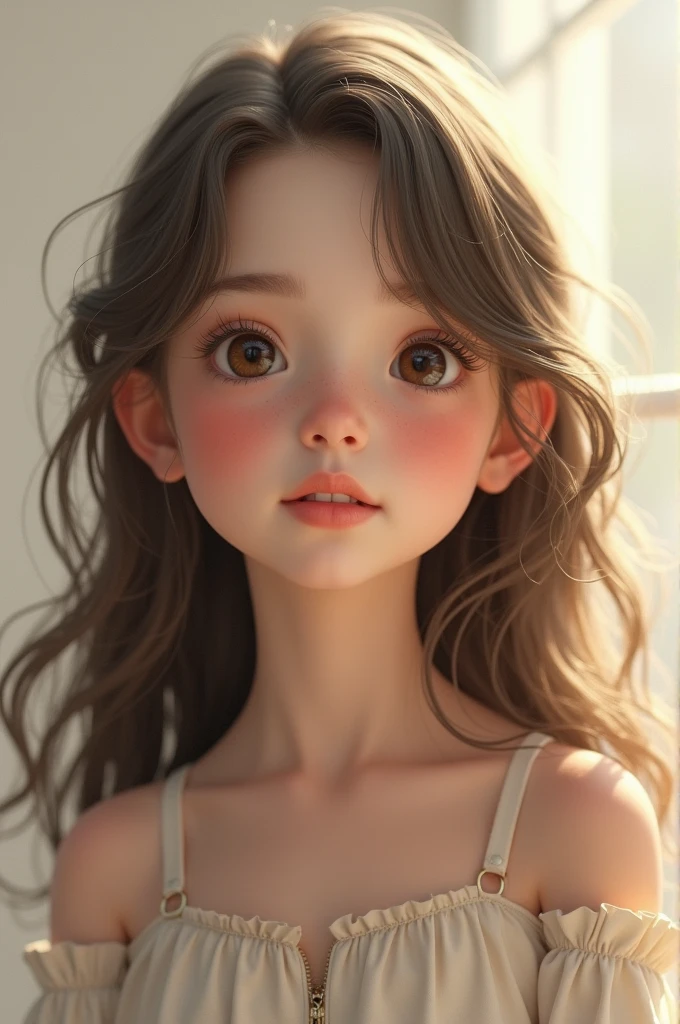 A girl 