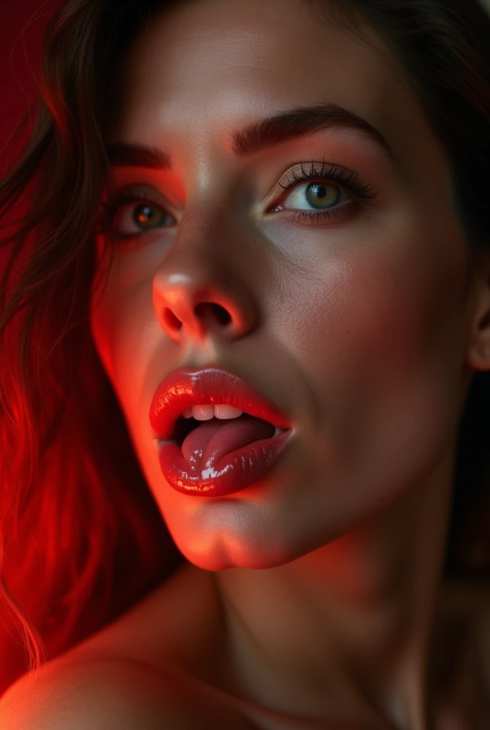 (BishoujoMom: 1.5), wearing sexy corset, stockings and garter belt, opening legs, legs turned, (((huge breasts, large aureolas, neckline)))), ((thick thighs, hourglass figure)), (topless), (nipple lozenges: 1.5) ( (thick and red lips)), ((blue eyes)), ((long ponytail)), (((red hair)) photorealistic, photo, masterpiece, realistic, realism, photorealism, high contrast, photorealistic trend digital art on Artstation 8k HD high definition detailed realistic, detailed, skin texture, hyperdetailed, realistic skin texture, armor, best quality, ultra high resolution, (photorealistic: 1.4), high resolution, detailed, raw photo, sharp re, by lee jeffries nikon d850 film Photo Bank 4 Kodak Portra 400 Camera F1.6 Lens Rich colors Hyper realistic Texture Dramatic lighting Unreal engine Trend in the arts station Cinestill 800,