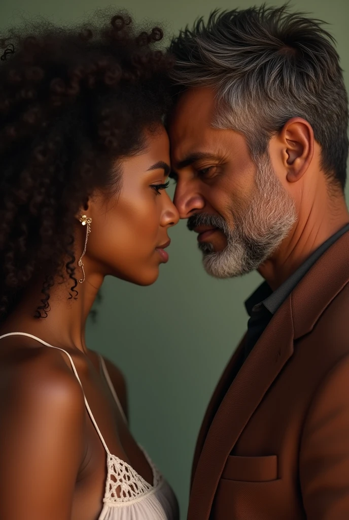 So creat a image 
The book of the title is *twist * 
So she's young 19 years old Ethiopia girl with dark hair brown eye and she's white guys older age 32 thy fall in love 
But the girl mother is love him too the guys is so attractive 
Make it interested book over please 