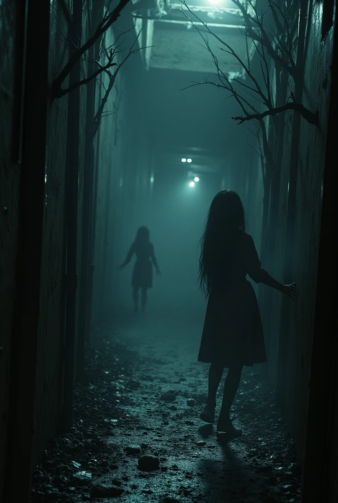 Horror movie scenes