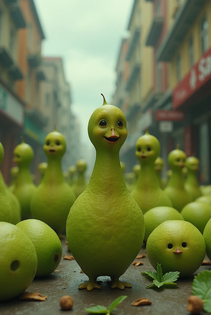 All the humans here have turned into gooseberries