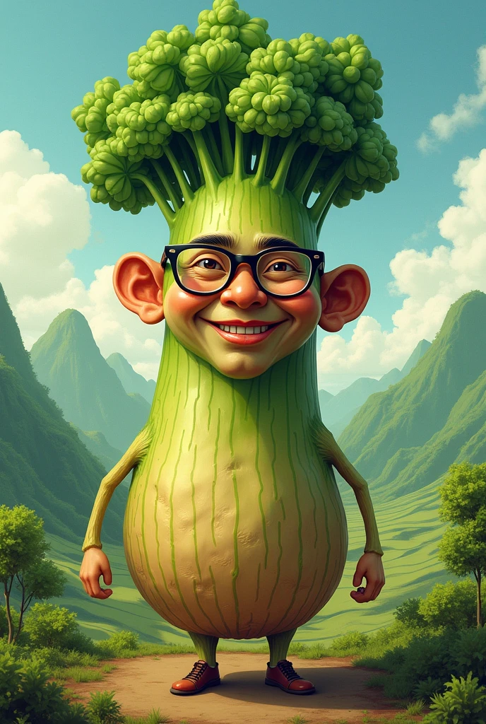 Sheikh Mujib as vegetable