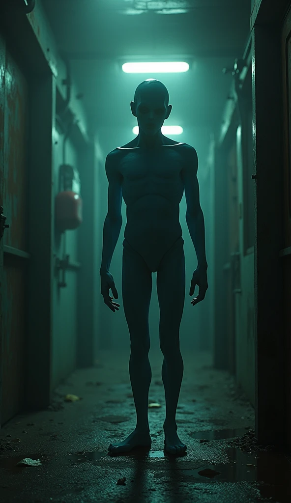 I am a government experiment gone wrong, while others think I am an alien or cryptid cinematic scene