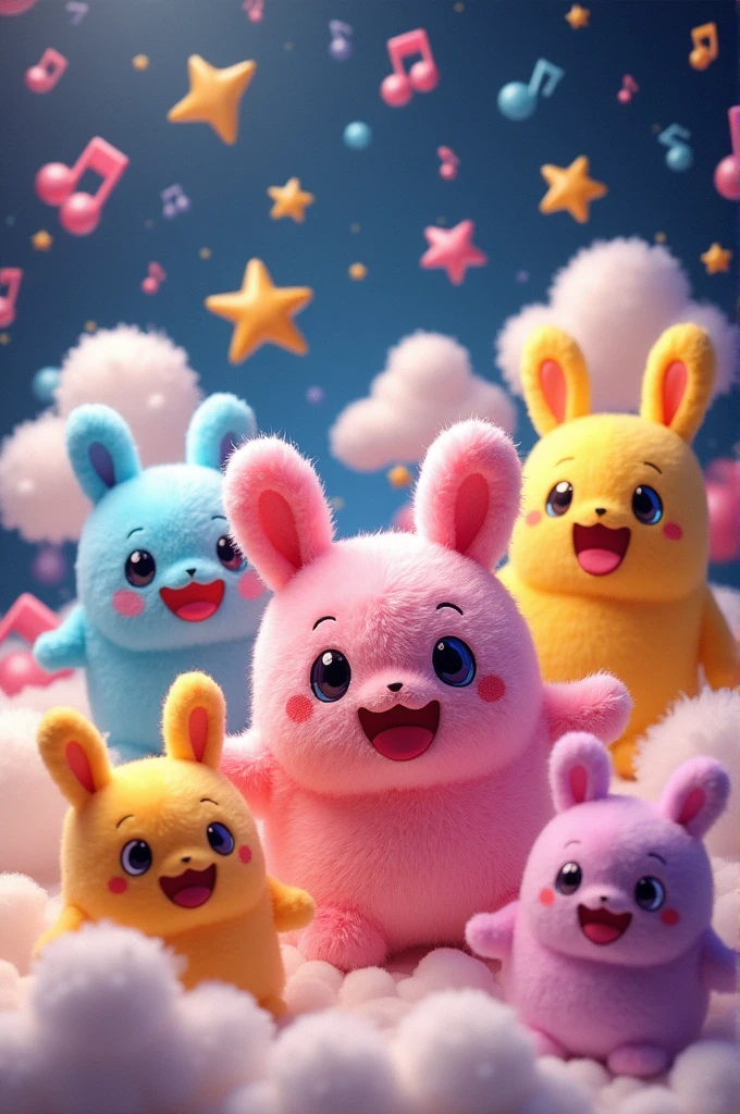 Criar o Skibidi Series Speaker Plushies com fundo do tema
