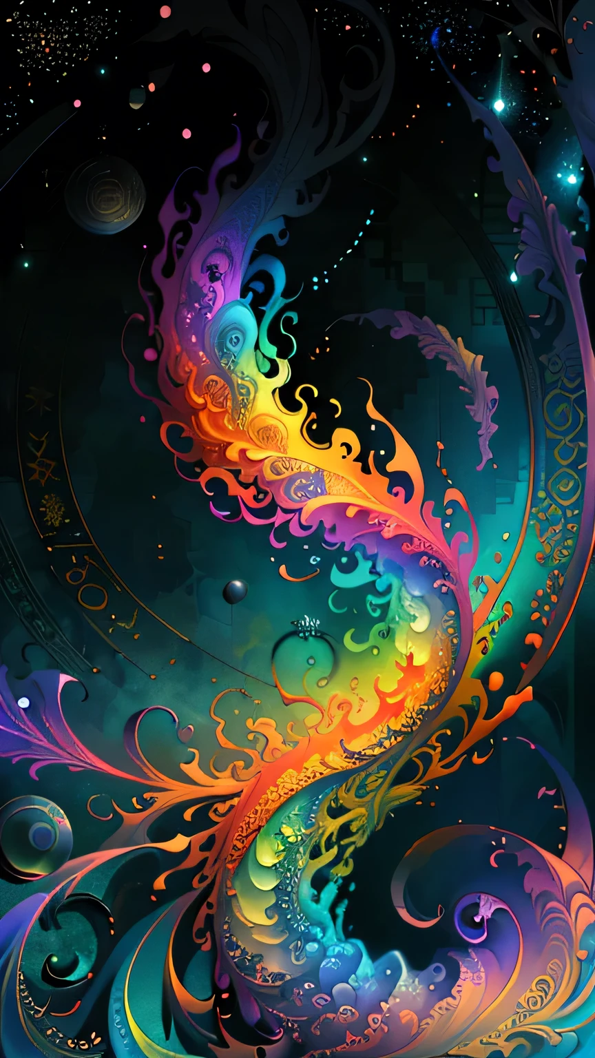 original,(Awareness-raising:1.1),(Highest quality),(masterpiece:1.1),(Highly detailed CG unity 8k ),(Extremely colorful:1.2),Eternity transcends matter, Temporal and spatial dimensions,To end the rule of all things,Covering the reality of everything, High-level Virtual Dream,The laws of the universe are wonderful,Transcendence,Transcendent Dimension,The emergence of Yin and Yang from the void, Birth and Death,Broken Soul,Transcendence,Complete Destruction,Higher divinity that transcends all,Firebird,universe,10,000 light-years away