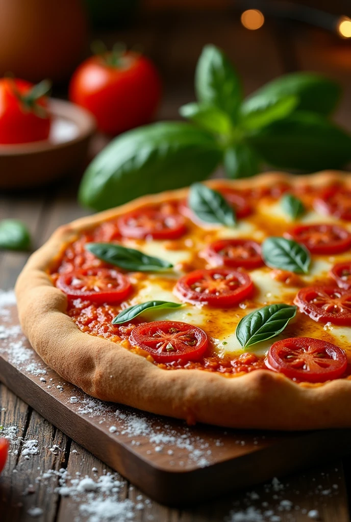 Delicious Pizza 2 Ingredients Realistic