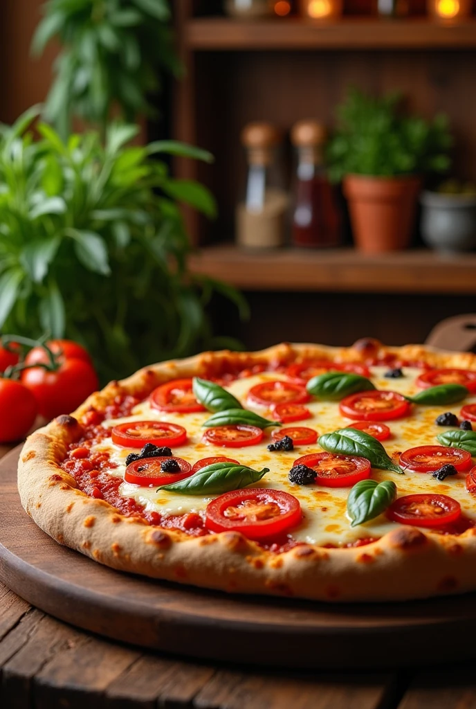 Delisiosa Pizza 2 ingredients realista png