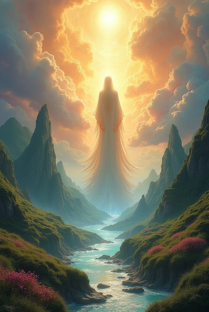 god々しい 光の世界 god様が降りてきそうな god秘的な風景
