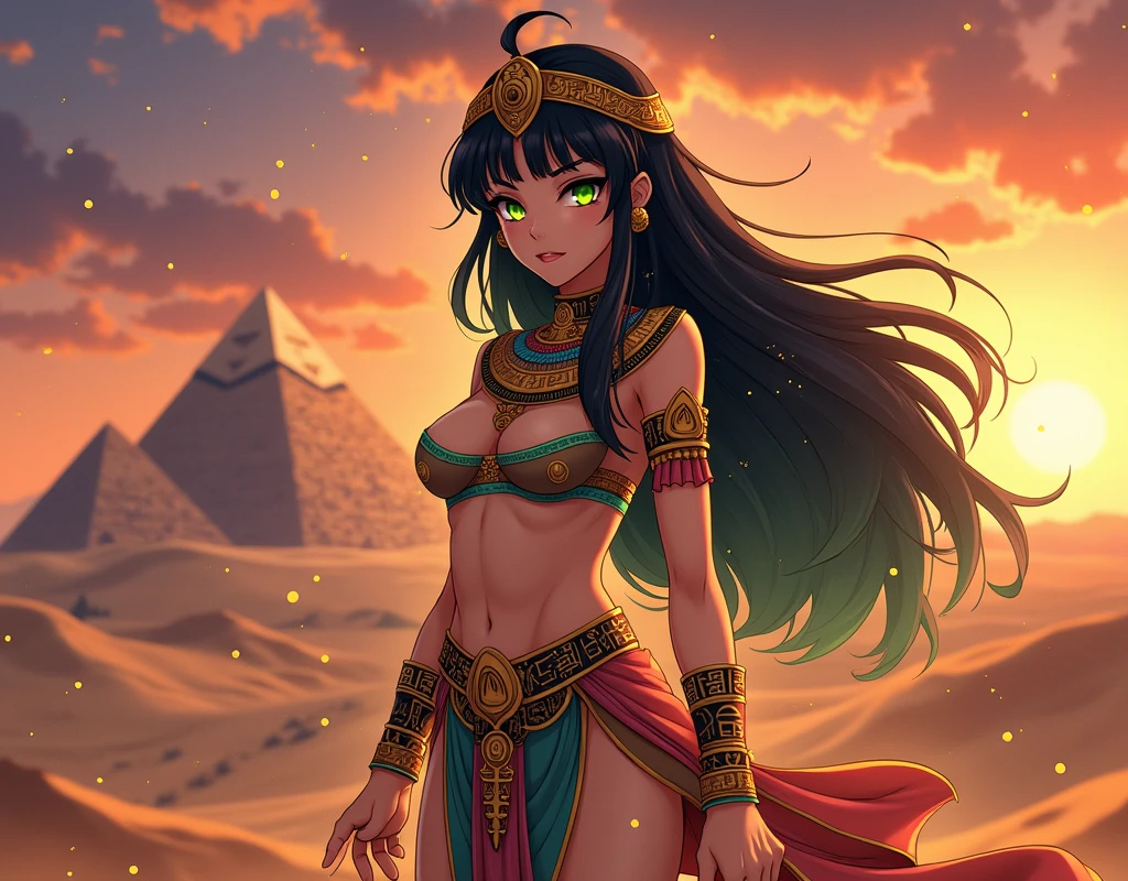 Egyptian anime girl