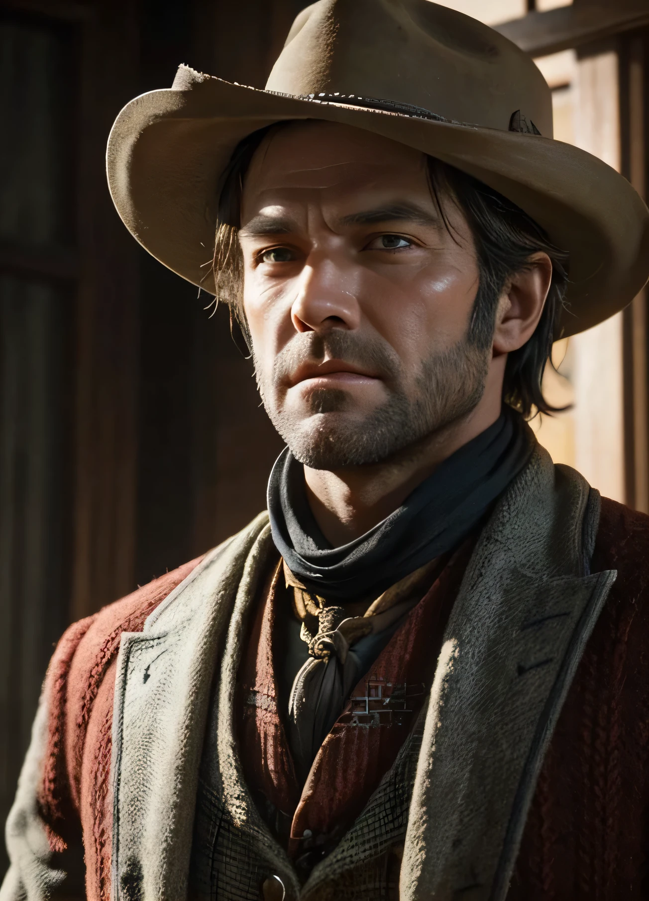 Arthur Morgan, red dead rédemption 2 , Arthur Morgan de red dead , old blind men