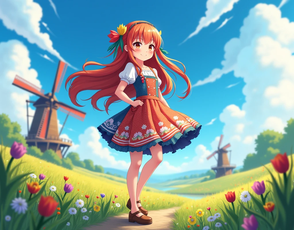 Dutch anime girl