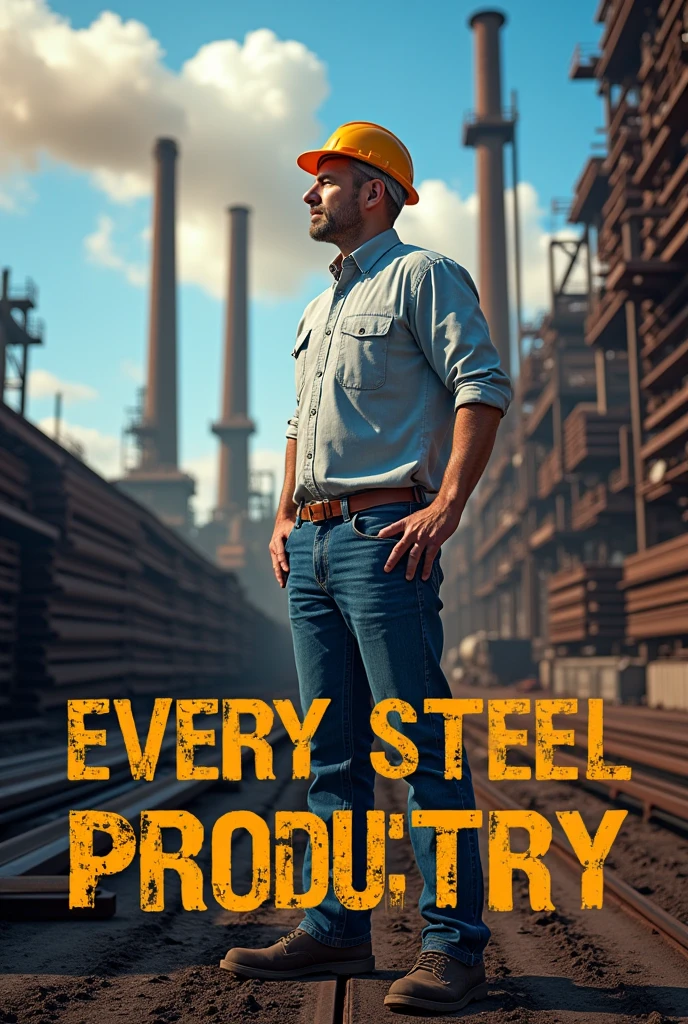I am working in a steel industry make my business advertisment post