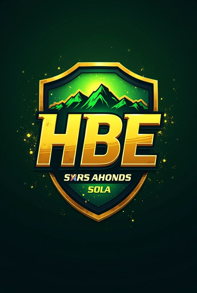 logo for eSports with a theme of HBE meaning Halal Boys eSports 