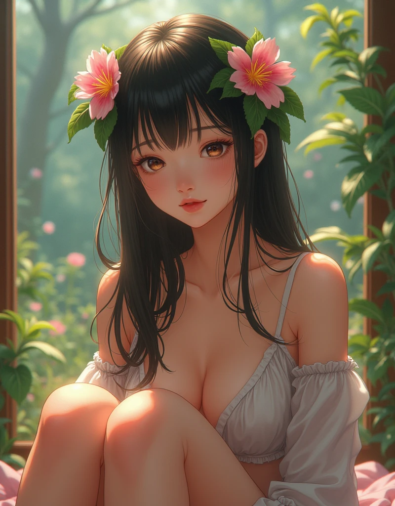 {{{{{3,318 trillion pixels high resolution, nsfw, Realistic scenery and lovely Japanese girl who is sitting and moaning madly as her nudity freshly learned  sexual masturbation that traces her sexual zone repeatedly with her fingers in a Cylindrical floral aquarium herbarium, thicken the lips look pretty, Her luminous clitoris, Boobs are fluffy and bouncy, Tits that get rounder bigger her deep tight cleavage}}}}}, {{{{{Erotic-romantic composition in which she has her legs open and does her first masturbation as her budding sexual desire is amplified more and more with the emotional drift of youth, detail of The panting face and voice of a neat and cheerful girl loved by everyone, Her nipples and romantic deep panting depicted in detail, A detailed her repeatedly drastic Orgasms that make the uterus tremble}}}}},{{{{{the Cylindrical floral aquarium herbarium filled with female hormones cause the innocent girl to flush her face remains a girl only her body changes rapidly tits swelled up to form two beautiful mounds revealing a tight cleavage, A neat girl who sitting and opens her crotch traces her crotch with her fingertips and with a moan experiences her first climax and innocent freshly learned sexual petting that traces the sexual zone, It's too cute and innocent to see her go into her own world nipples out mouth open panting and freshly learned sexual masturbation as she climaxes over and over again, magical in a Cylindrical floral aquarium herbarium filled with female hormones, All the sexiness that's amplified inside her makes her gasp, her beautiful slender underbust, slender curvy cute waistline, an lewd fetish for lips and necks and waistlines, her clearer nip line from underbust to hips, gloomy straight long wig, thick vivid lips}}}}},{{Extremely detailed}}, {{{{{Heroine virgin girl with a pure and innocent aura has an overly sensitive, sexually unused body}}}}}