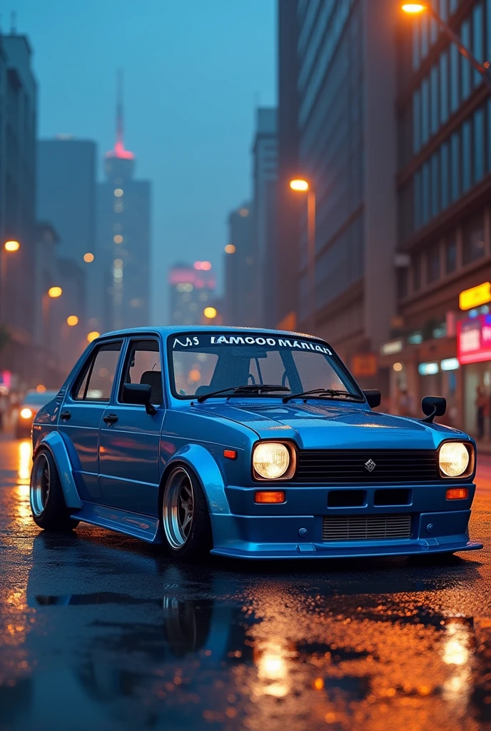 (photorealism:1.2), Maruti 800 modified 

