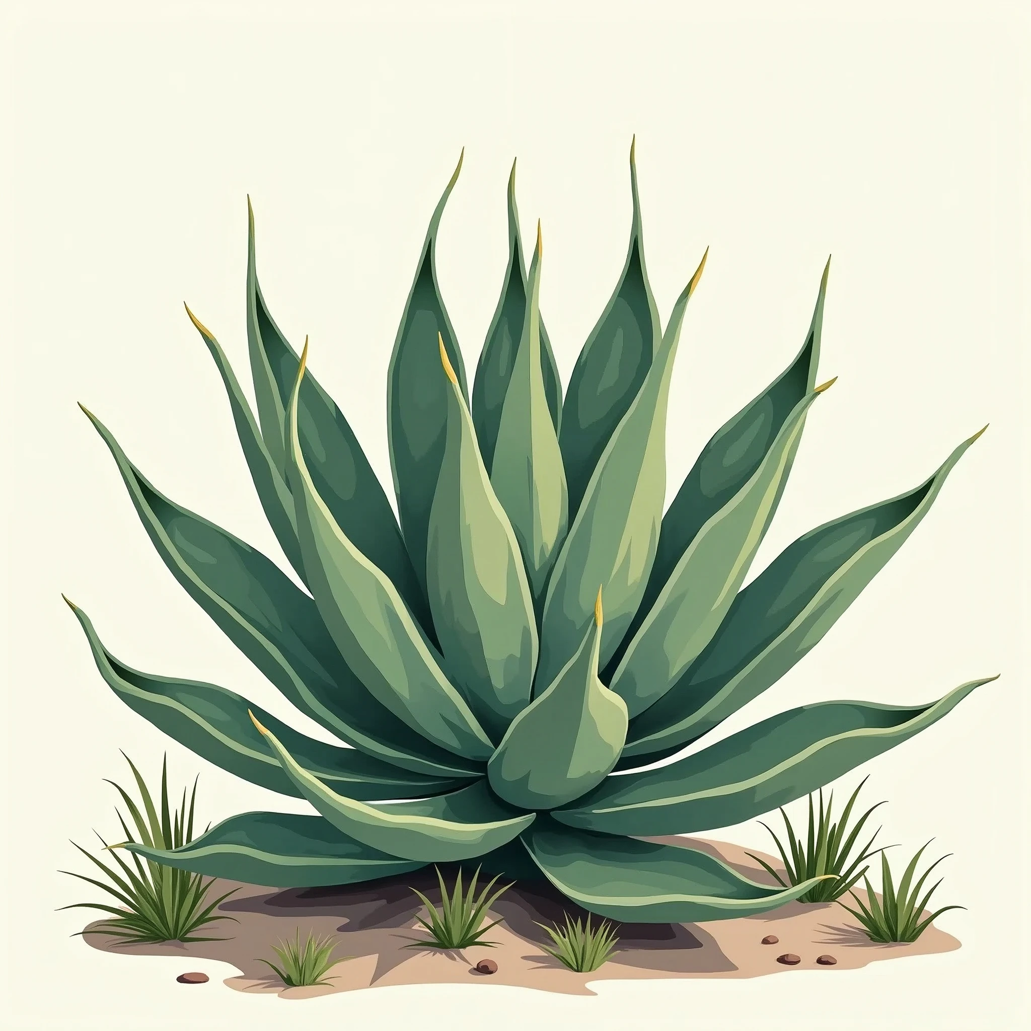 Agave An illustration