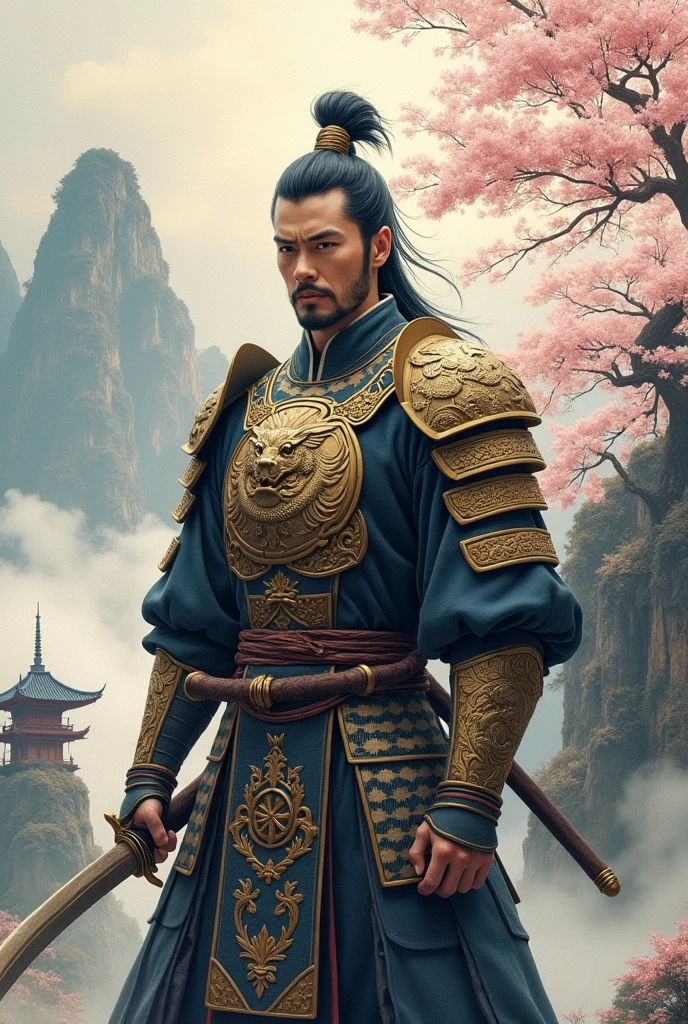 Chinese-style warrior