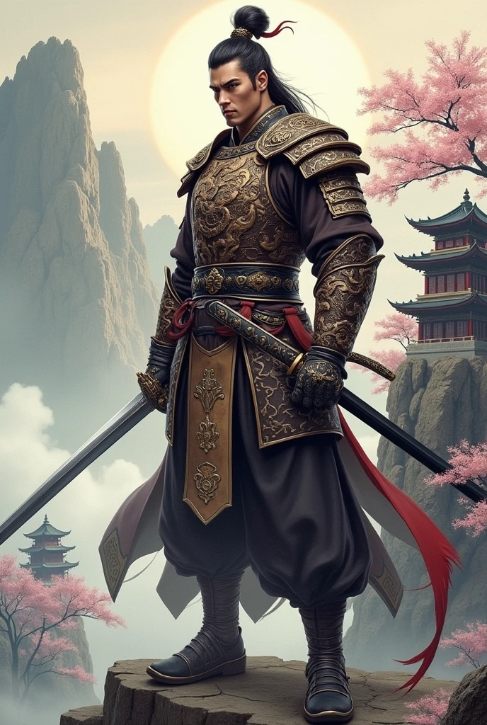 Chinese-style warrior