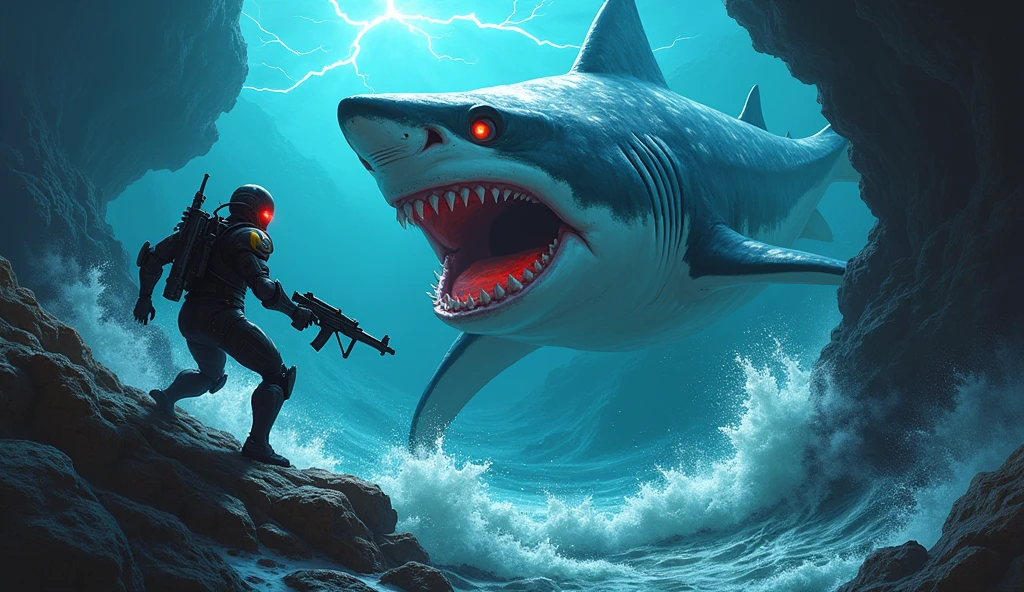 Can i defeat terror shark