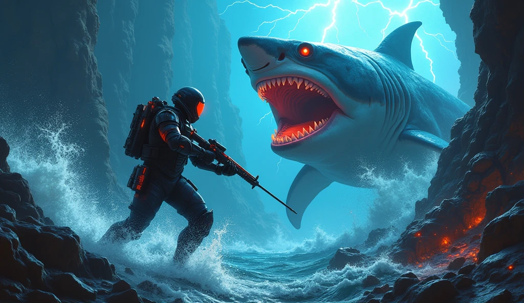 Can i defeat terror shark