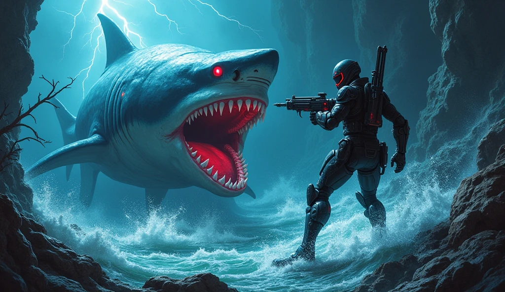 Can i defeat terror shark