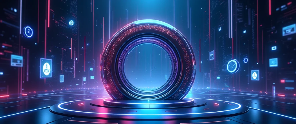 background de imagem para seção hero de uma landng page, ui design, ux design, estilo moderno, profissional, forma, futurista, section hero maquina do tempo