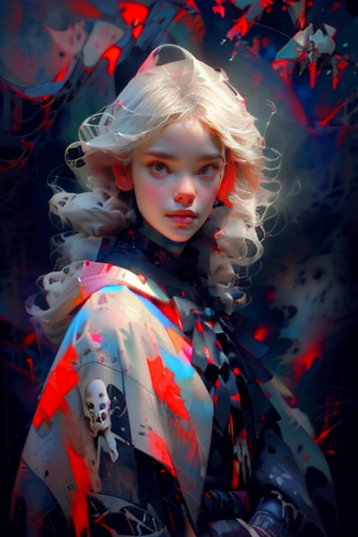Высокое quality, 8K,masterpiece,illustration (Watercolor+Watercolor) Japanese-style, we use three colors(monochrome). One,1 woman\(grim Reaper,Cute,kawaii,Age 10 years,Hair color: white,to braid hair,dirty hair,dark eye color,big eyes,White skin,big smile,enjoy,whole body,wearing the black robe of the Grim Reaper,(BLACK HOOD),HOLDING THE BRAID,MISS,Flower hair decoration,White hair,(Case transparent:0.8),dynamic pose\),Background\((Black Sky:1.5),(skull:1.3),(withered flowers all over the land),(Red water)\), BREAK ,quality\(8K,wallpaper with extremely detailed computer graphics, masterpiece,a high resolution,top-quality,top-quality real texture skin,Hyperrealistic,increase resolution,RAW-фотографии,лучшее quality,very detailed,wallpaper\)