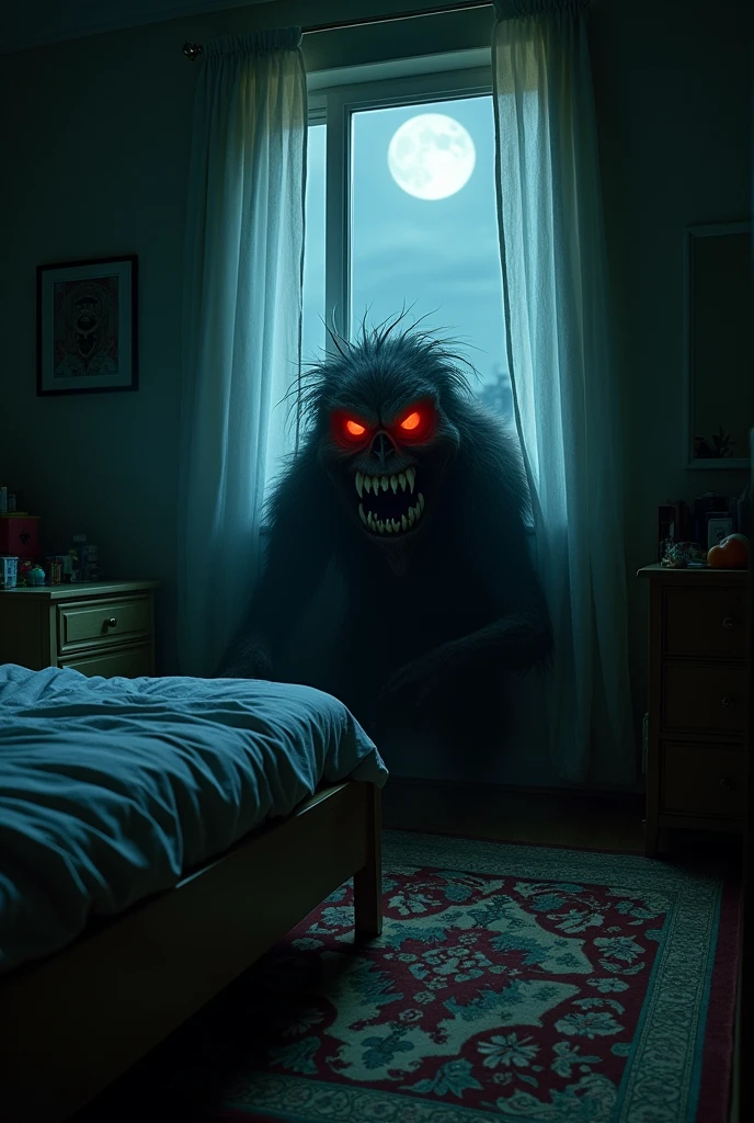 Create a monster under a bed (it's the voices in my head).