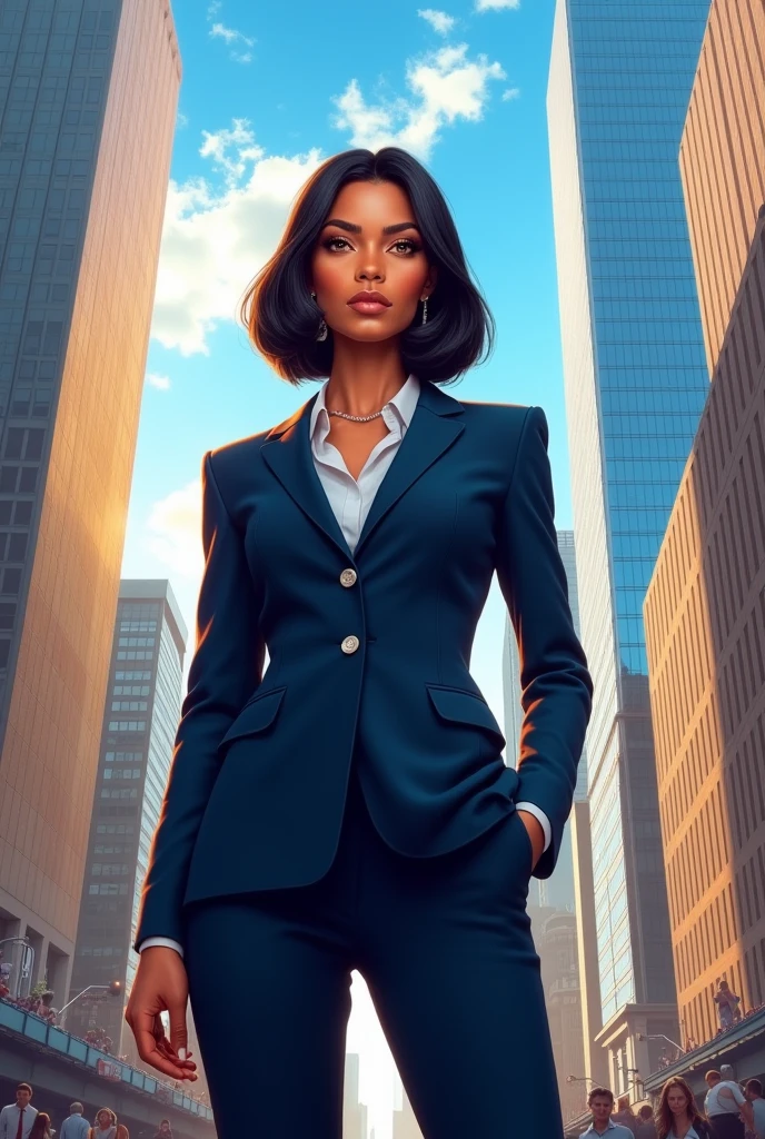 But more images of her businesswoman