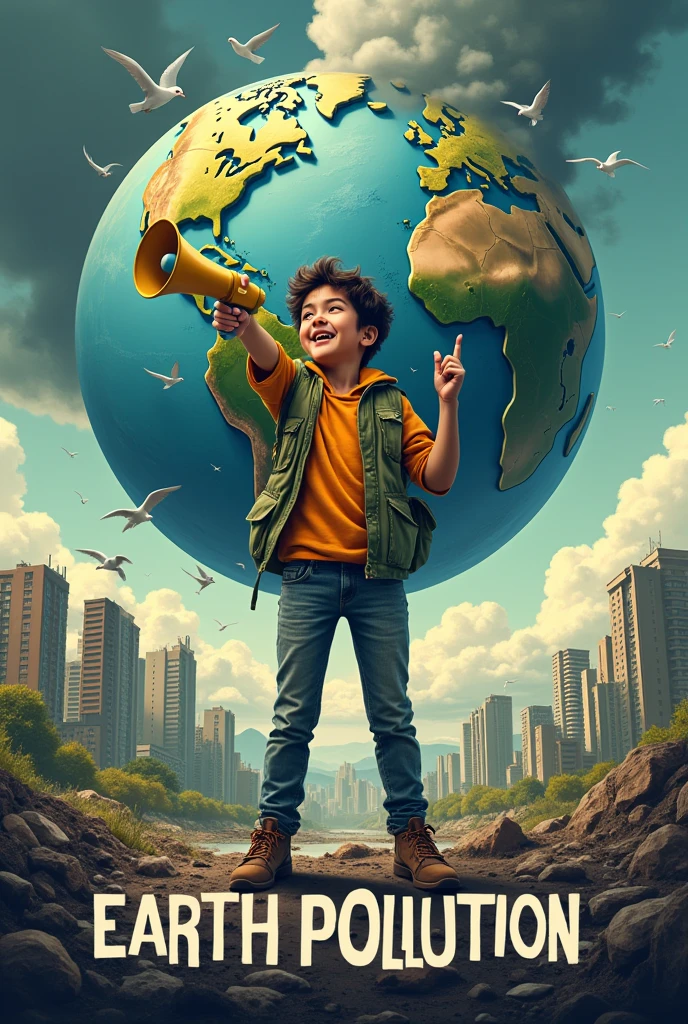 Earth Pollution Crisis - Poster