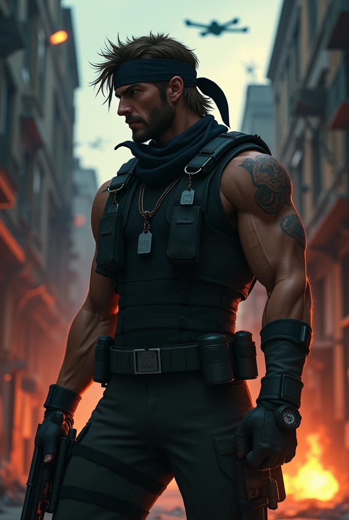 Thumbnail do snake do metal gear solid