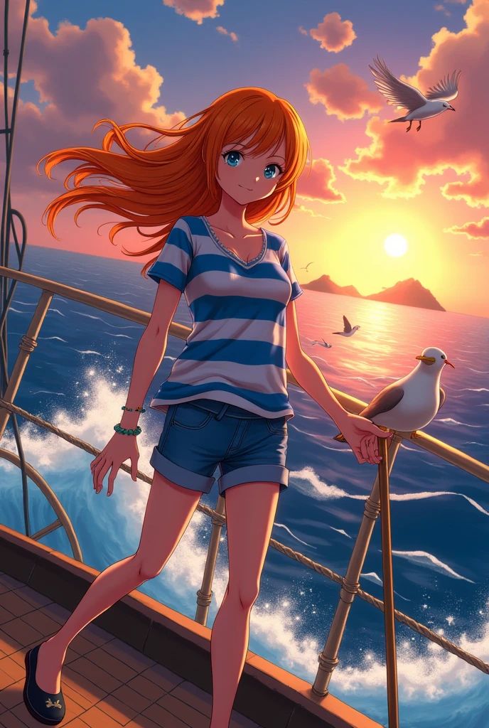 Nami de one piece nua