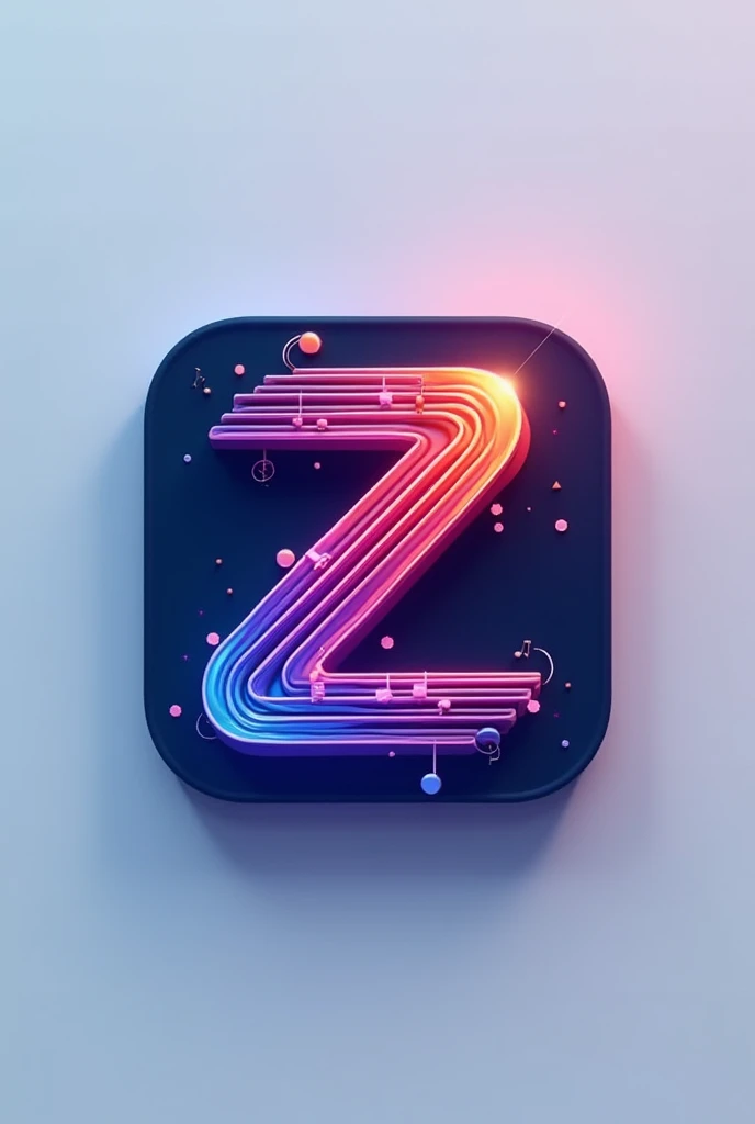Generate a logo for a music player application called Ziiki