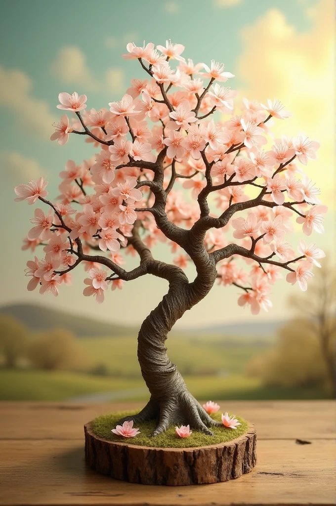 An illustration of a whole vintage model tree