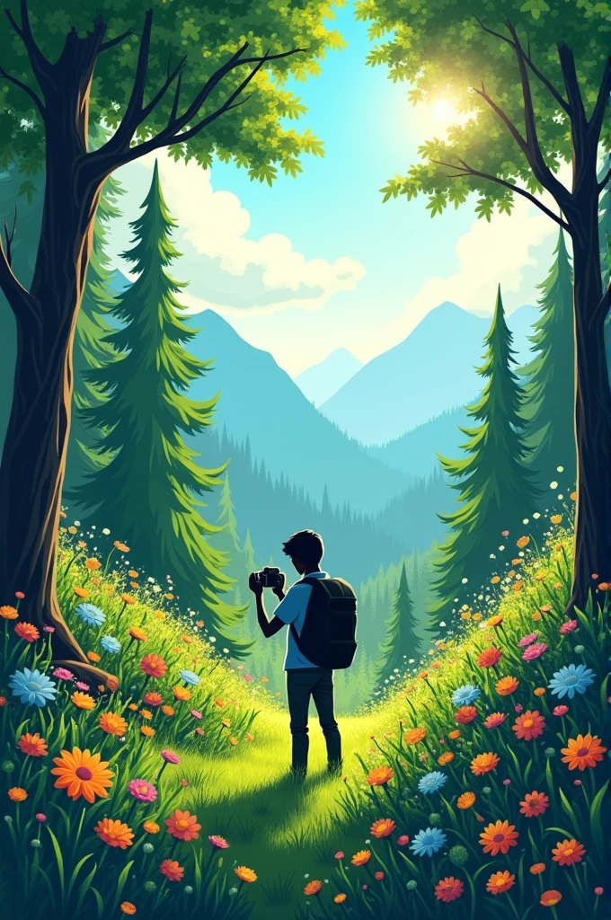 Nature for profile picture for Youtube channel