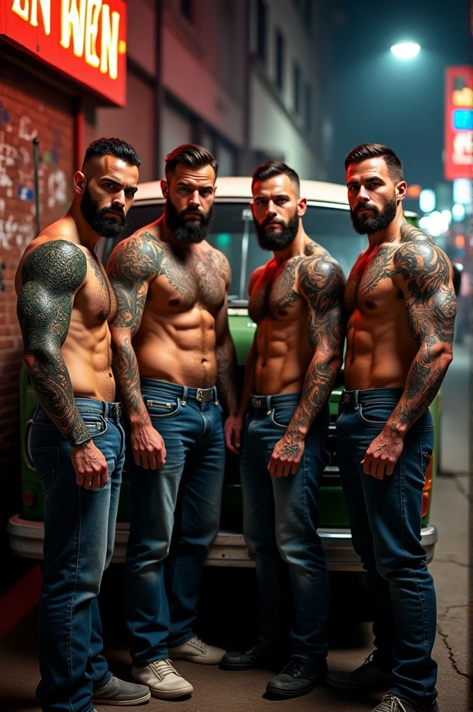 Men with tattoo