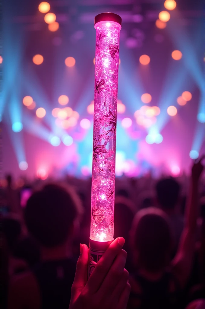 Pink KPOP lightstick 